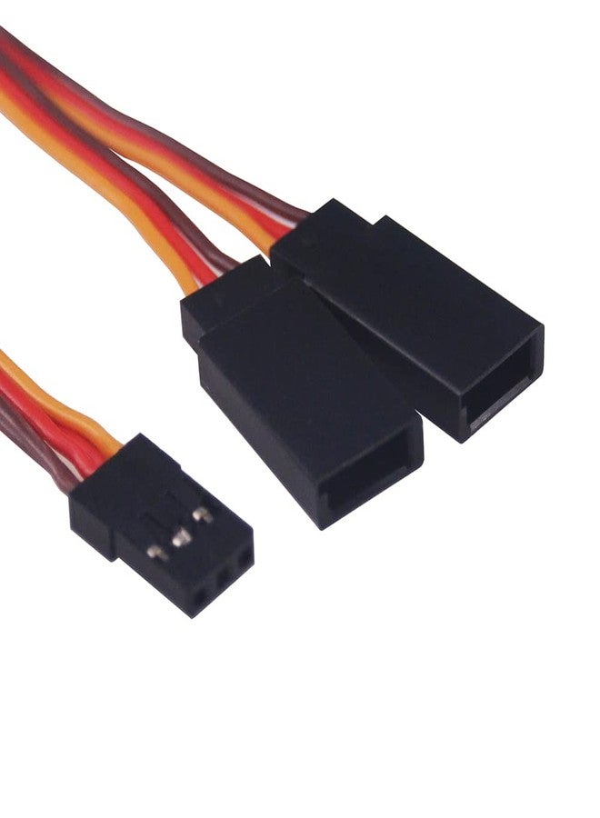 OliRC 6pcs Servo Y Cable 1 to 2 Y Leads Male to Female Extension Lead Wire for RC Airplane Model(C171-6) - Image 4